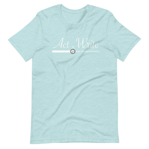 Act Write Short-Sleeve Unisex T-Shirt