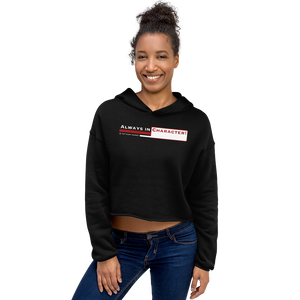 Always in Character Women's Crop Hoodie