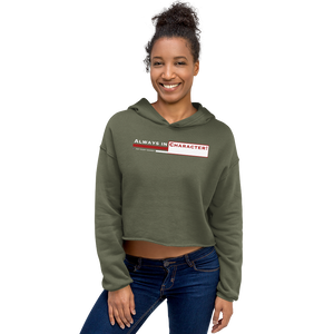 Always in Character Women's Crop Hoodie