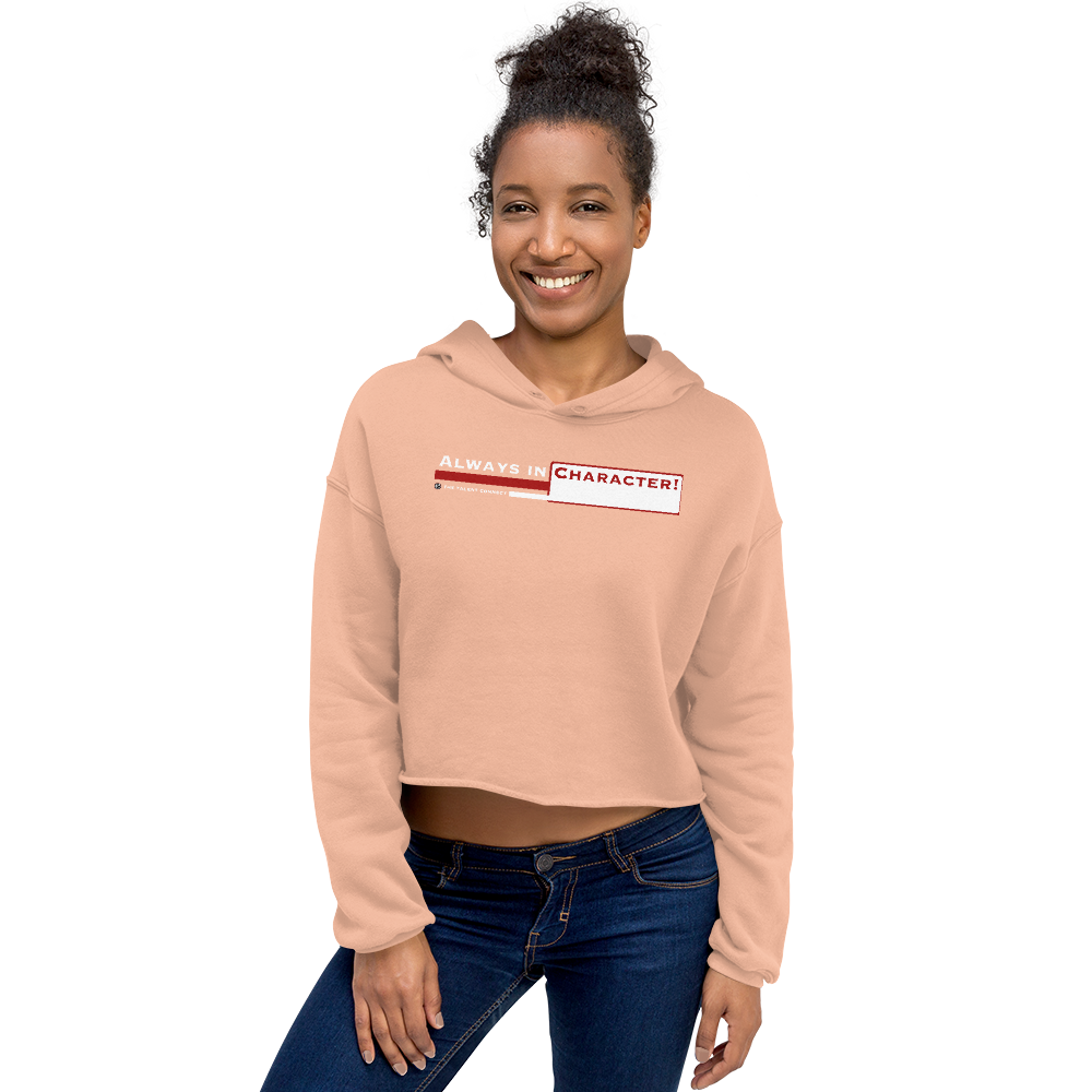 Always in Character Women's Crop Hoodie