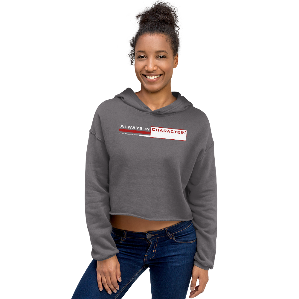 Always in Character Women's Crop Hoodie