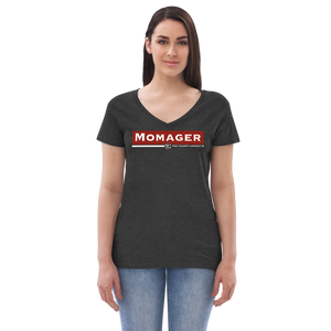 MOMager Women’s V-neck t-shirt