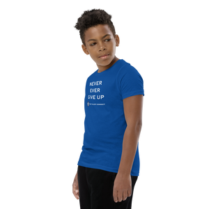 Never Ever Give Up Youth Short Sleeve T-Shirt